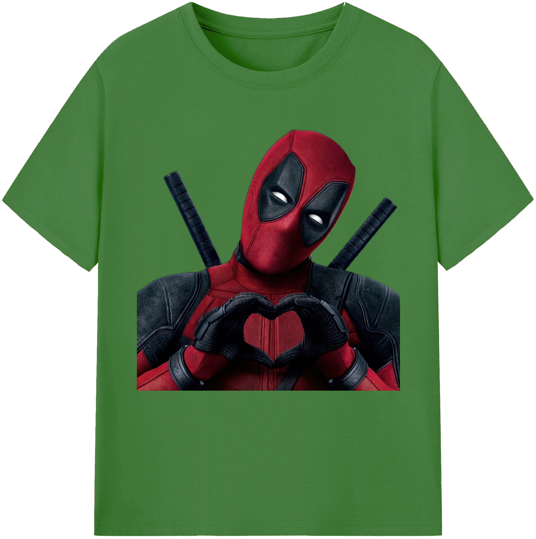 （画像用） Deadpool デッドプール レディースカジュアルプリントTシャツ（綿100％）